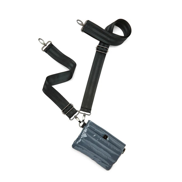 Think Royln Bum Bag Crossbody - Carbon Patent