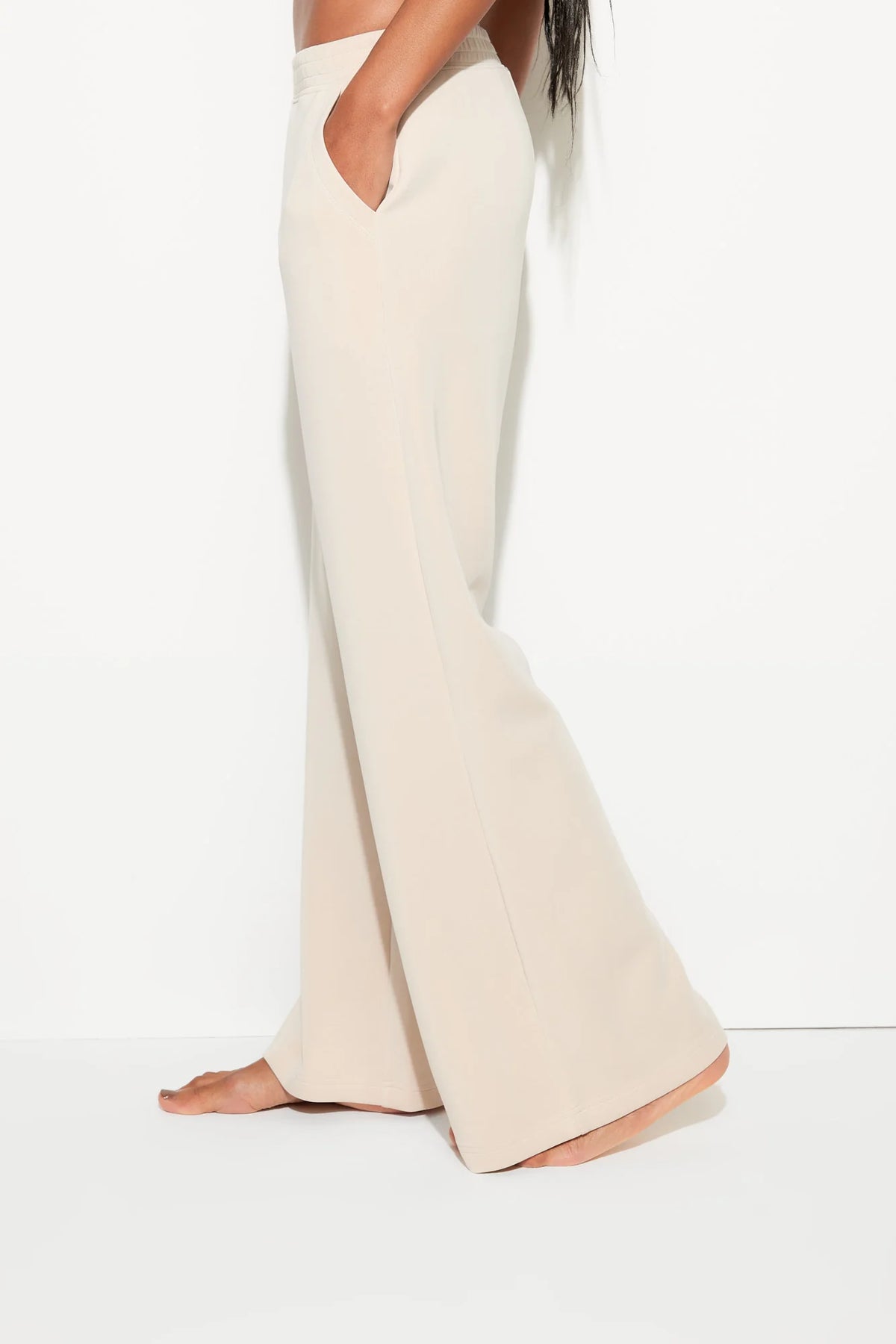 Spiritual Gangster Jensen Wide Leg Pant - Canvas