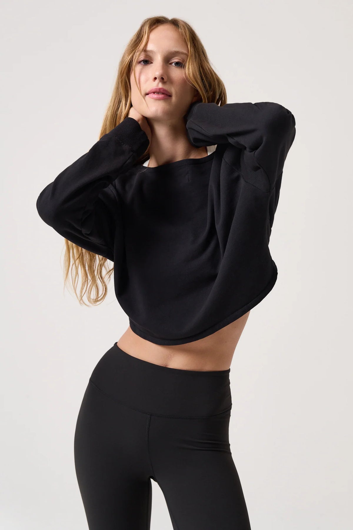 Spiritual Gangster Mystic Reversible Sweatshirt- Black
