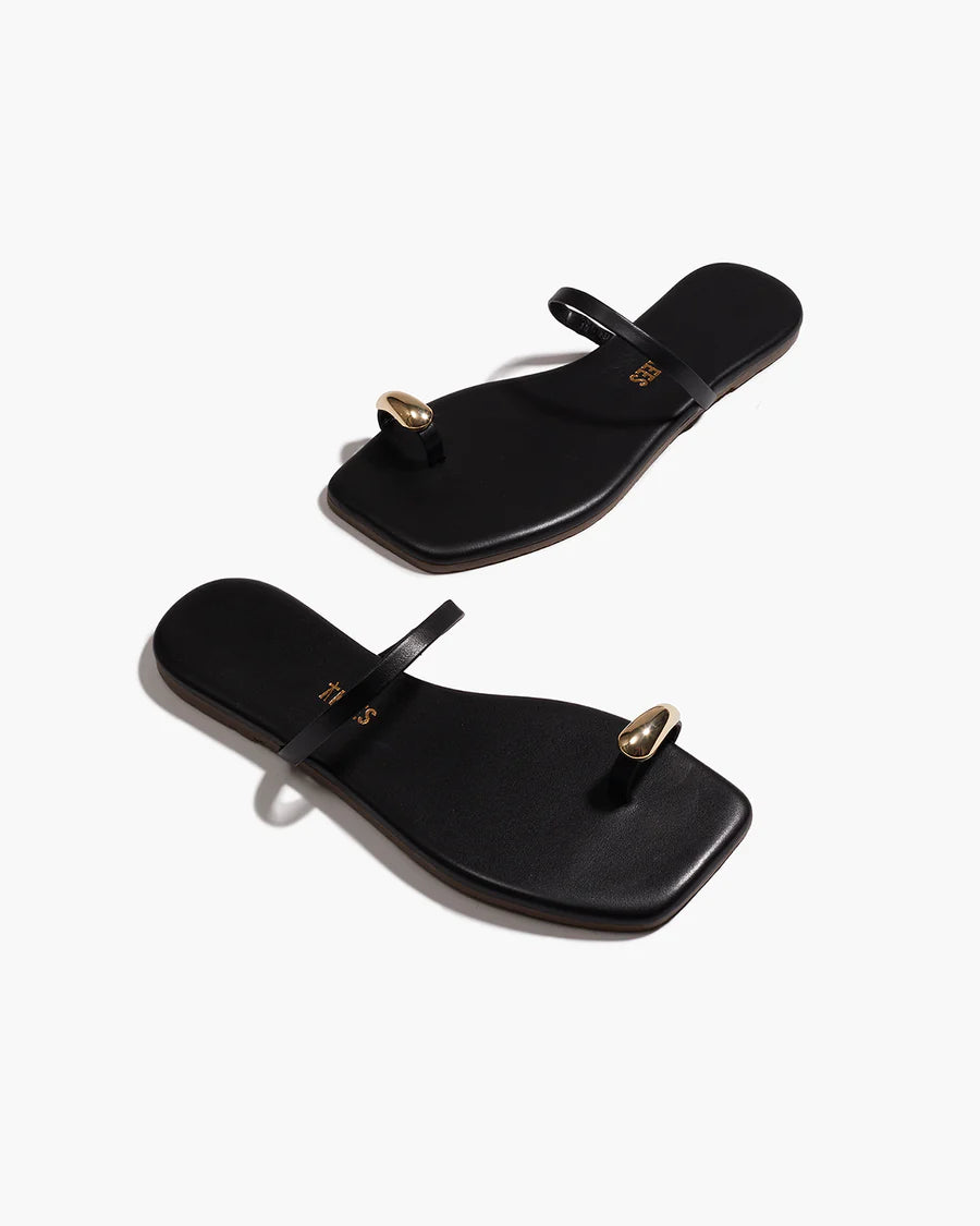Tkees The Colette Leather Sandal - Au Naturale