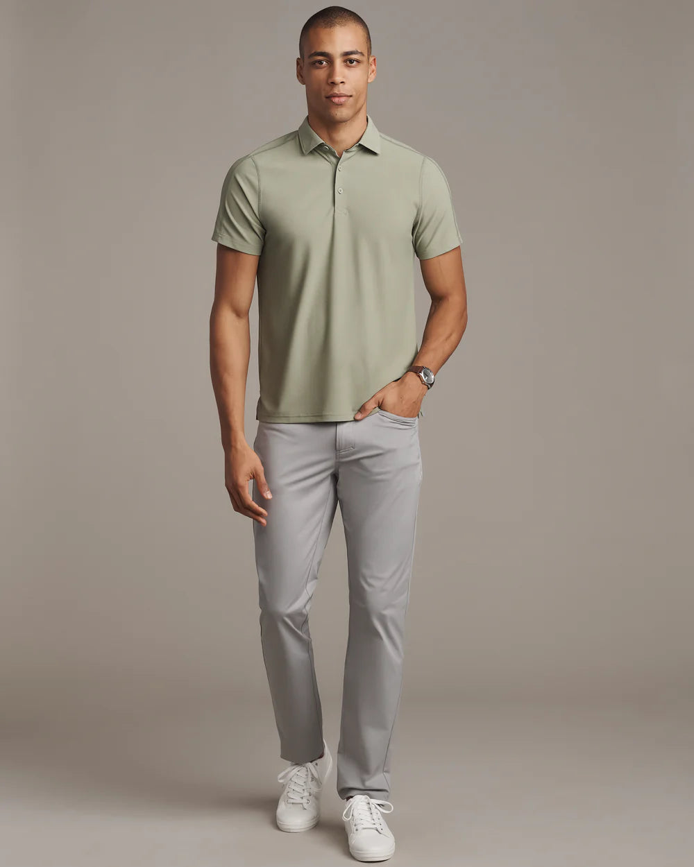 Rhone Apparel Commuter Flyweight  Pant - Light Gray