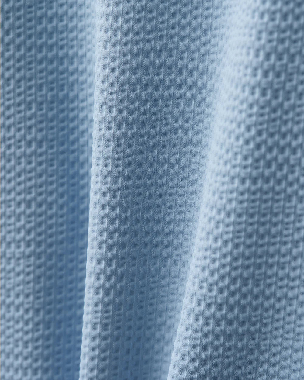 Rhone Commuter Seersucker Short Sleeve Button Down- Light Blue