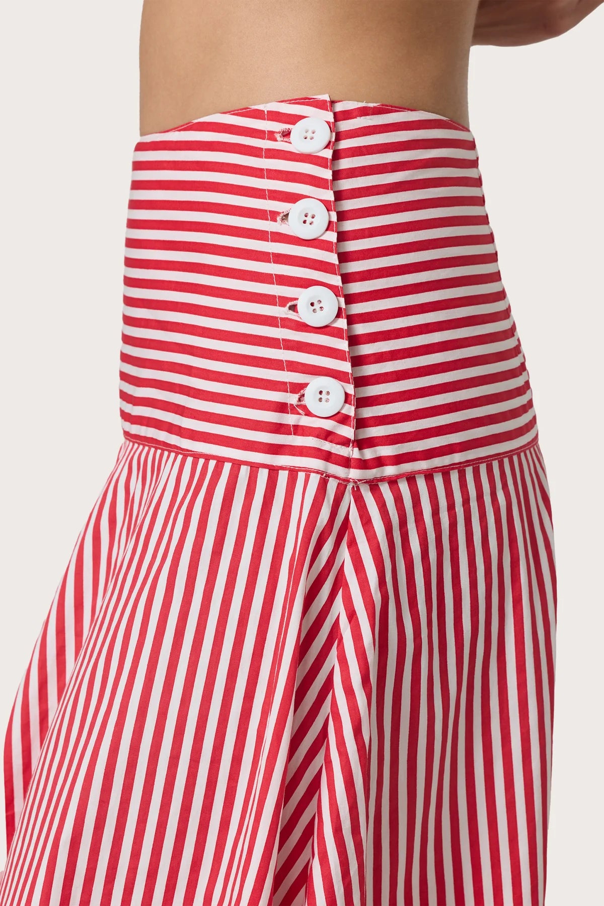 Lusana Kyla Skirt - Marlo Stripe