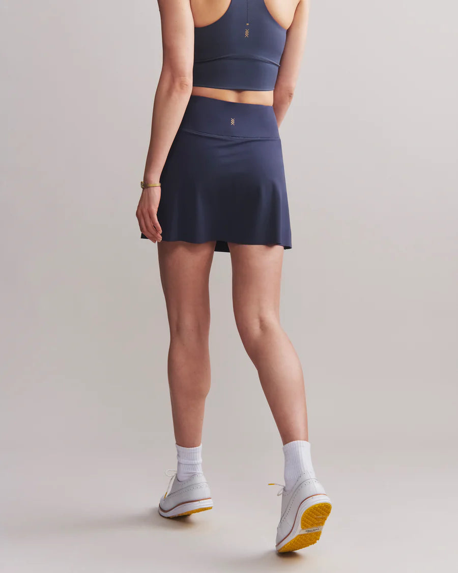 Rhone Apparel Course to Court Sport Skort - Navy Blue