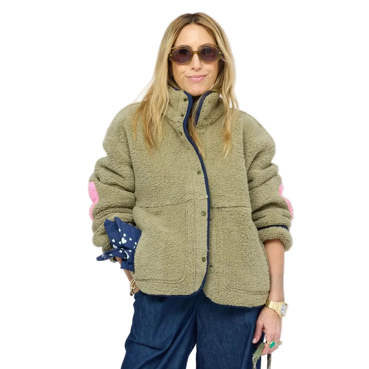 KERRI ROSENTHAL Coze Magoze Jacket- Army Green