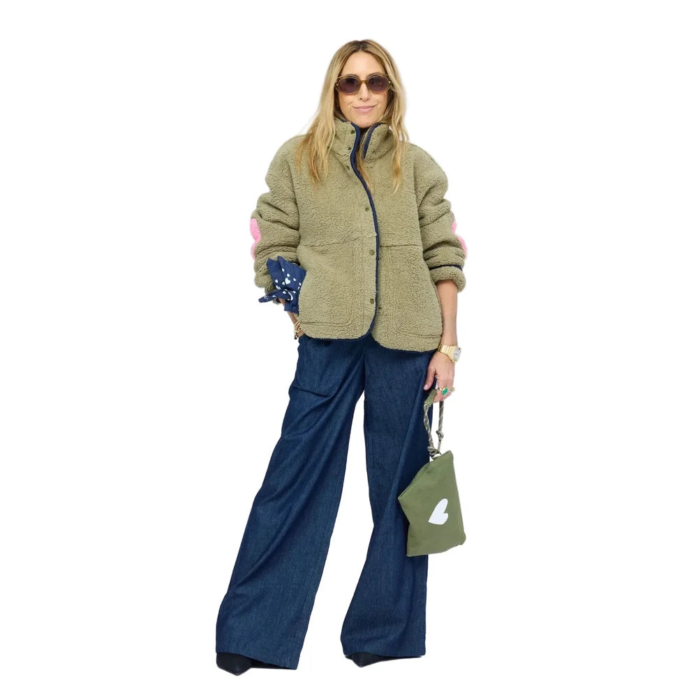 KERRI ROSENTHAL Coze Magoze Jacket- Army Green