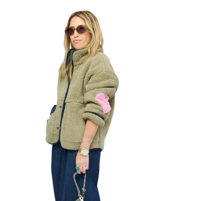 KERRI ROSENTHAL Coze Magoze Jacket- Army Green