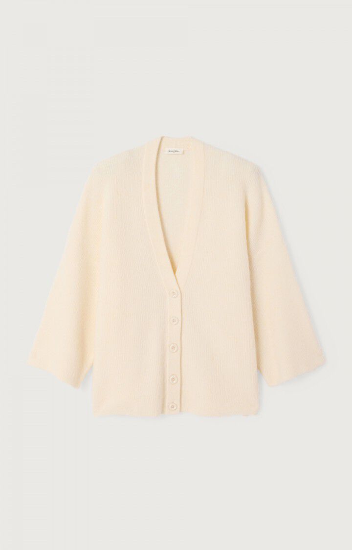 American Vintage Cardigan Damsville - Melange Pannacotta