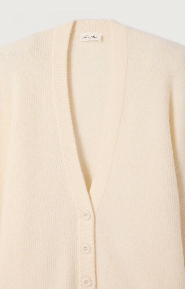 American Vintage Cardigan Damsville - Melange Pannacotta