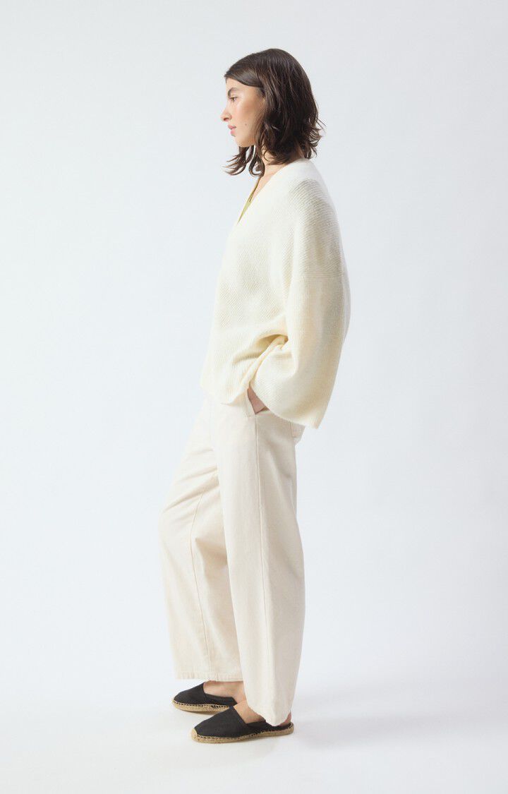 American Vintage Cardigan Damsville - Melange Pannacotta