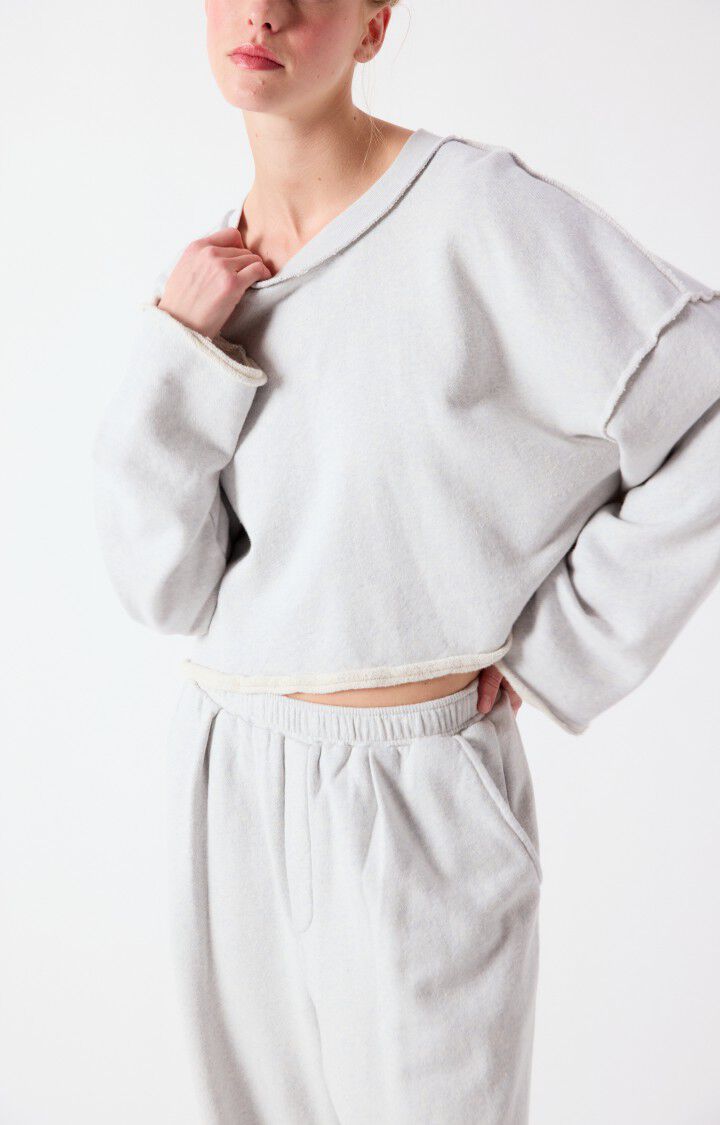 American Vintage Women's Dantown Joggers- Sky Blue Melange