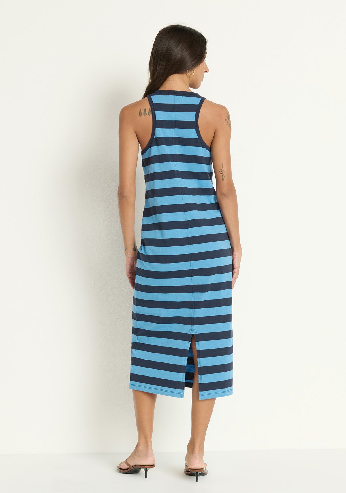 Nation Ltd. Dani Tank Dress - Rugby Stripe