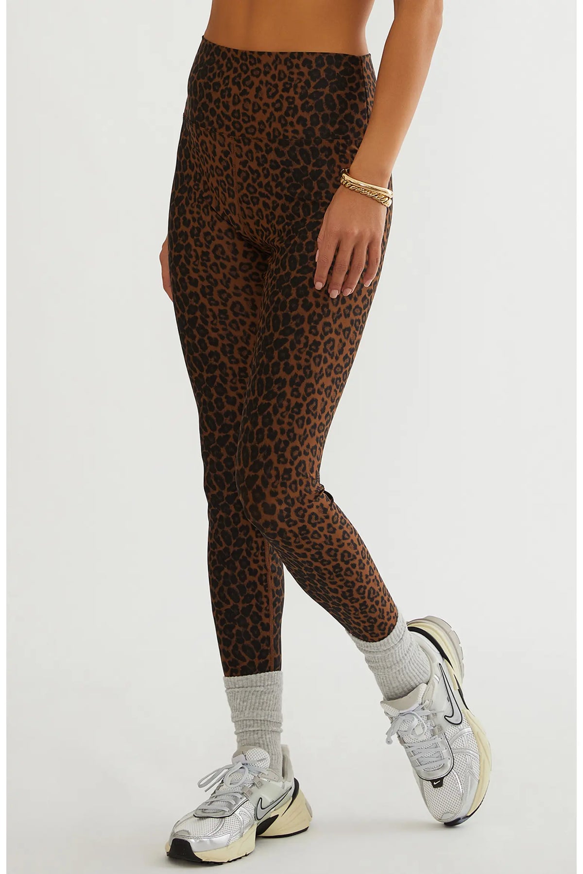 Beach Riot Piper Legging - Caramel Leopard