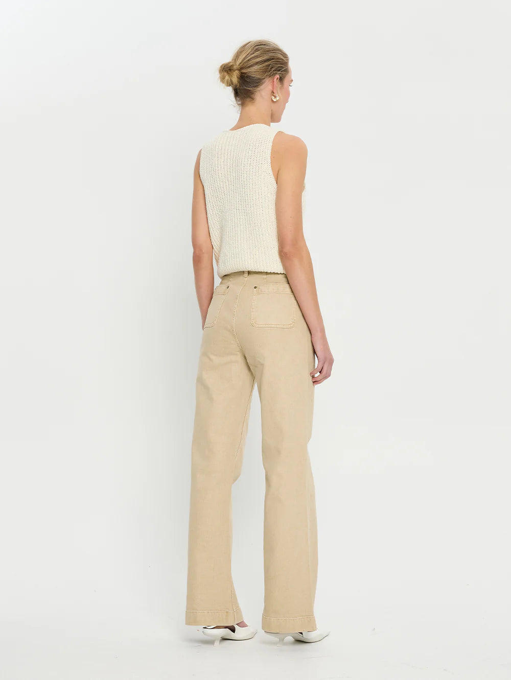 Kivari Ivy Knit Cami - Natural