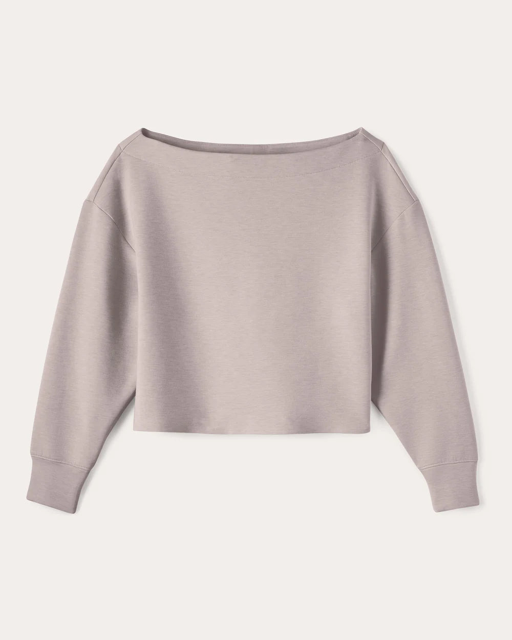 Rhone Apparel DreamGlow® Bateau Top- Taupe Mist