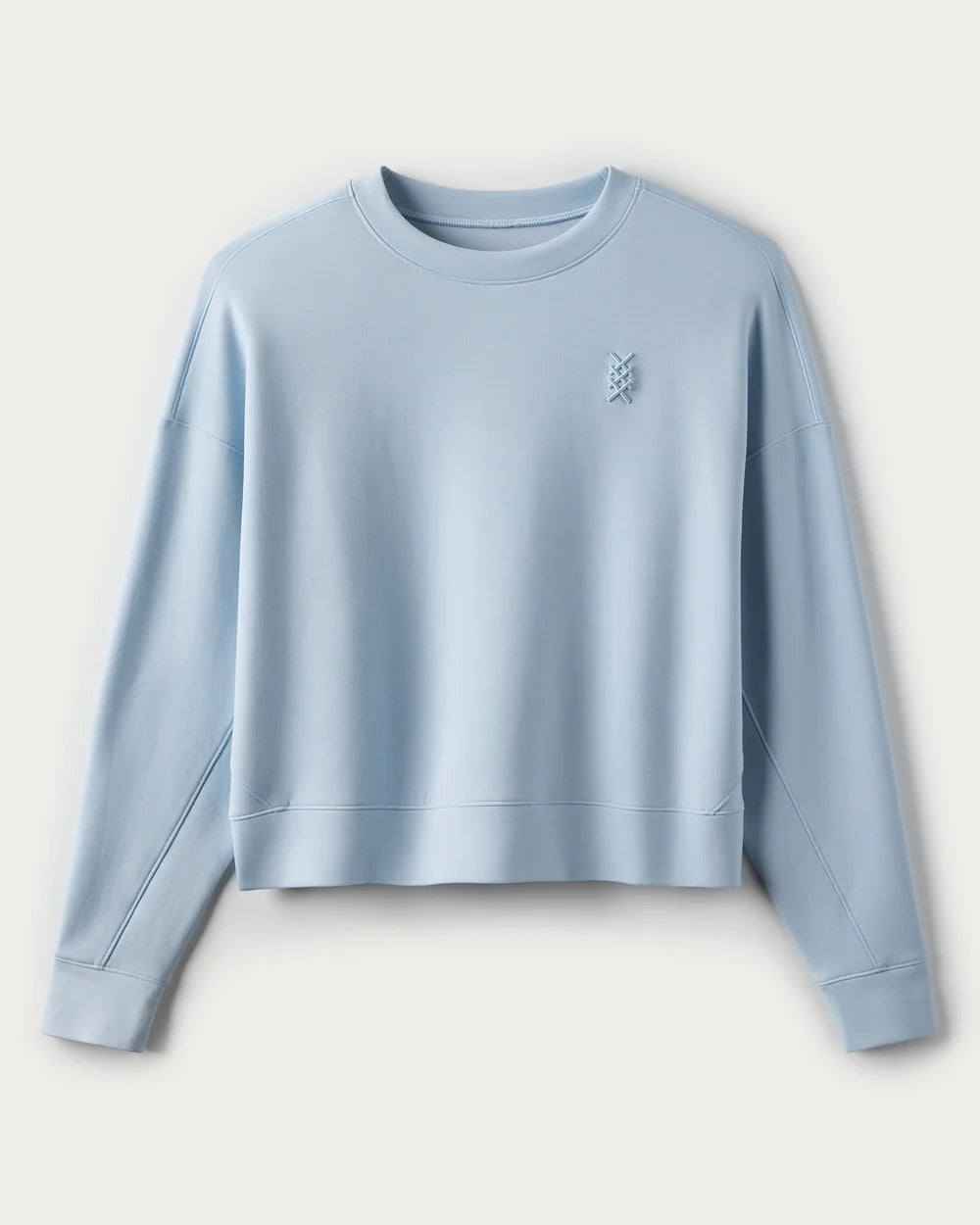 Rhone Apparel DreamGlow Crew Neck- Frost Blue