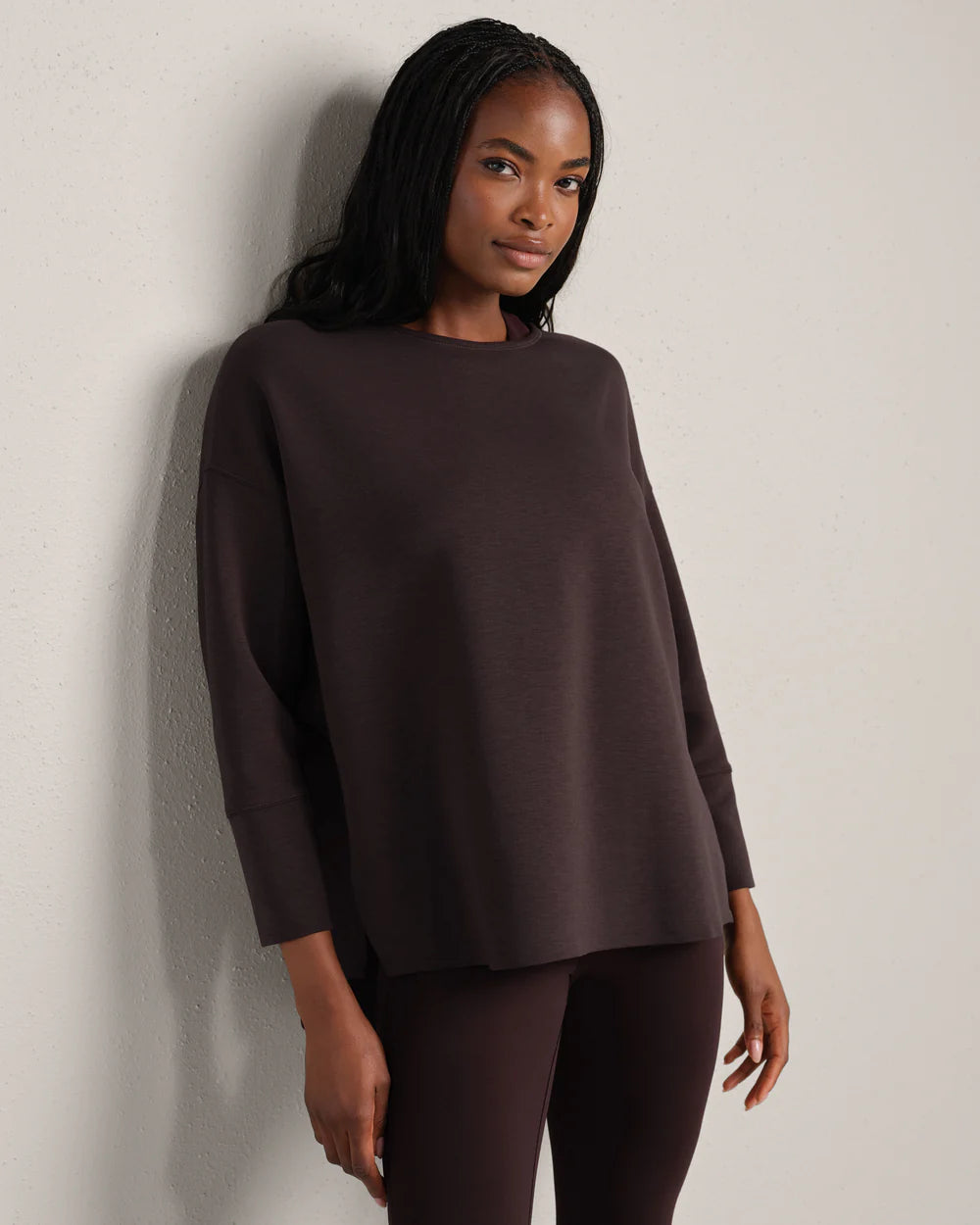 Rhone Apparel Dreamglow Pullover - Dark Espresso
