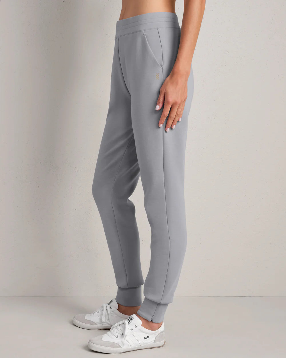 Rhone Apparel DreamGlow Taper Leg Pant - Steel Gray