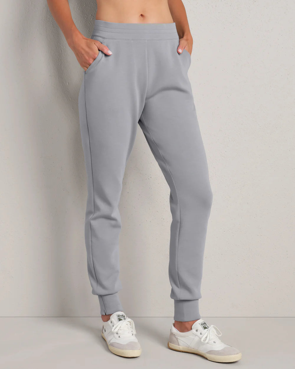 Rhone Apparel DreamGlow Taper Leg Pant - Steel Gray