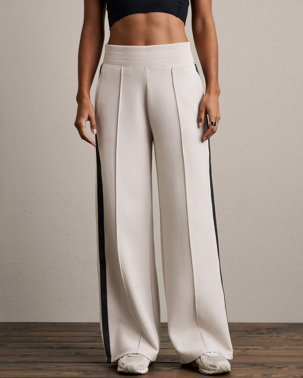 Rhone Apparel DreamGlow® Trouser- Sand/ Pure Black