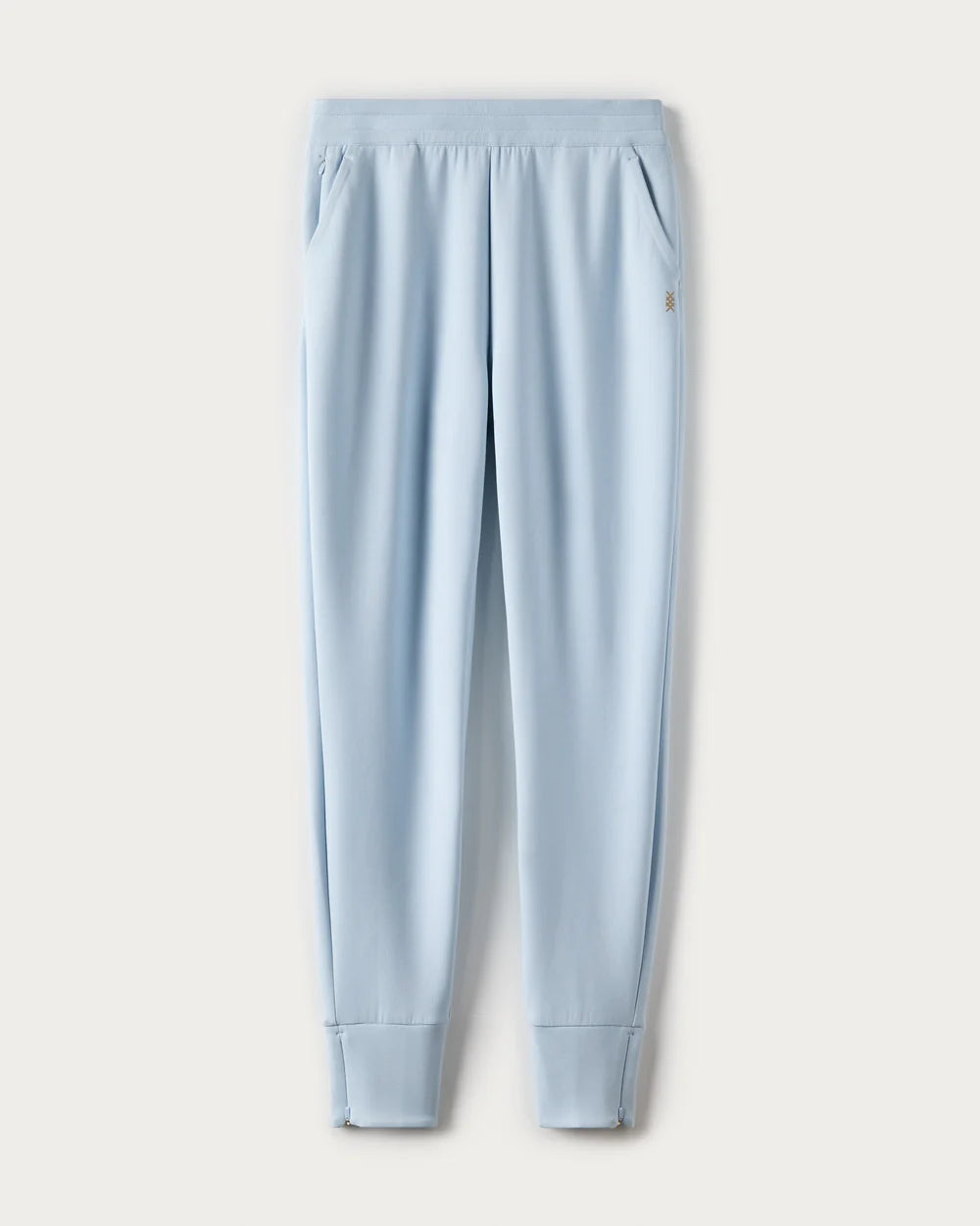 Rhone Apparel DreamGlow Zip Jogger - Frost Blue