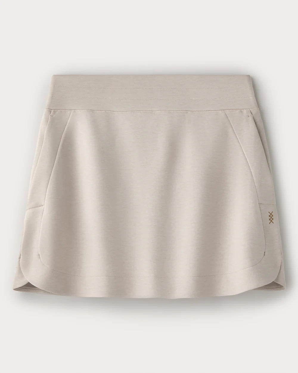 Rhone DreamGlow Skort- Sand