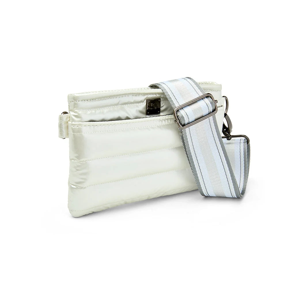 Think Royln Bum Bag / Crossbody - Pearl Vanilla