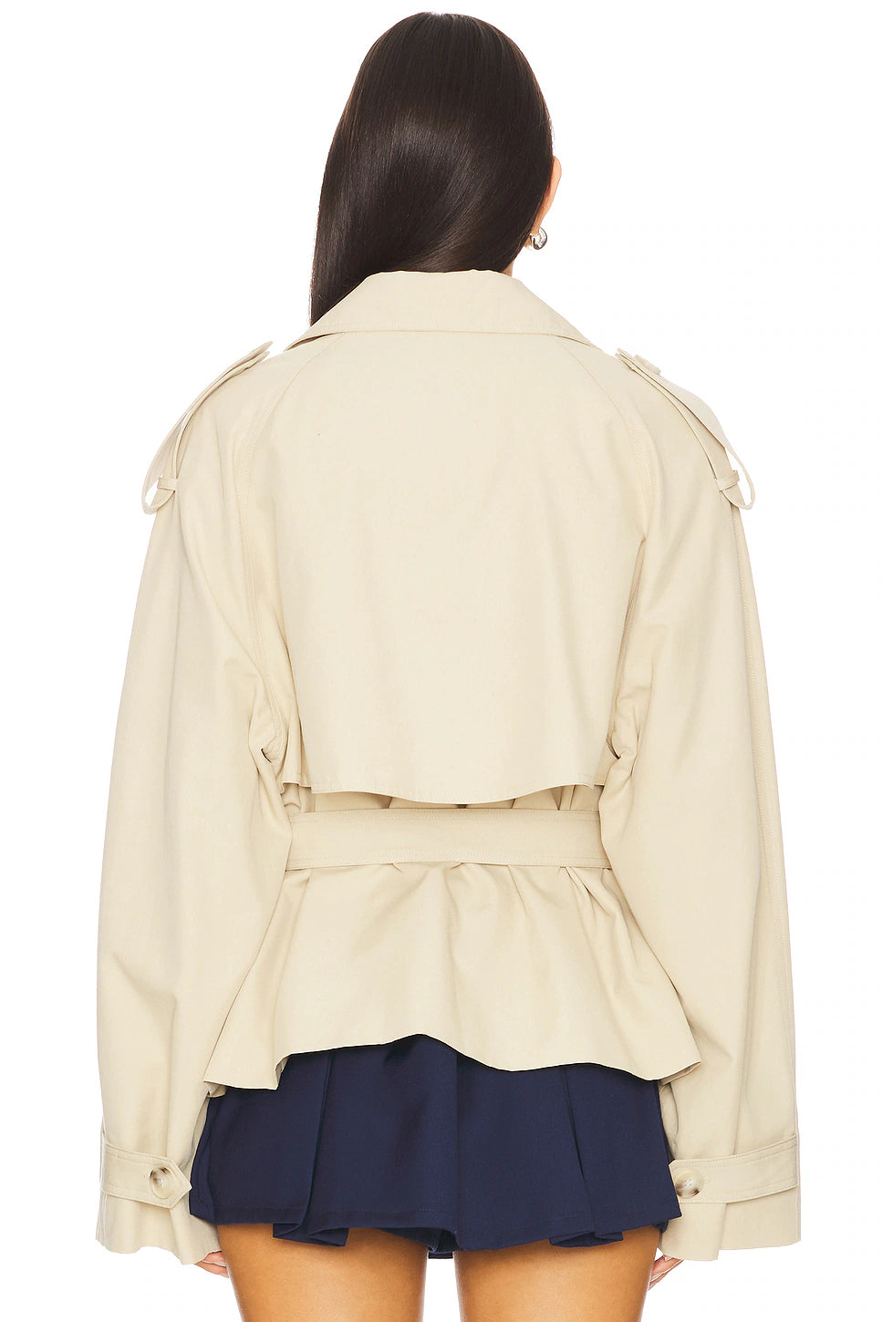 Elodie The Label Saint Croppe Jacket- Khaki