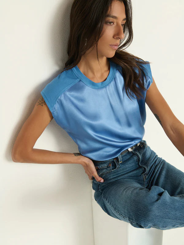 Nation Ltd. Enya Top - Harbor Blue