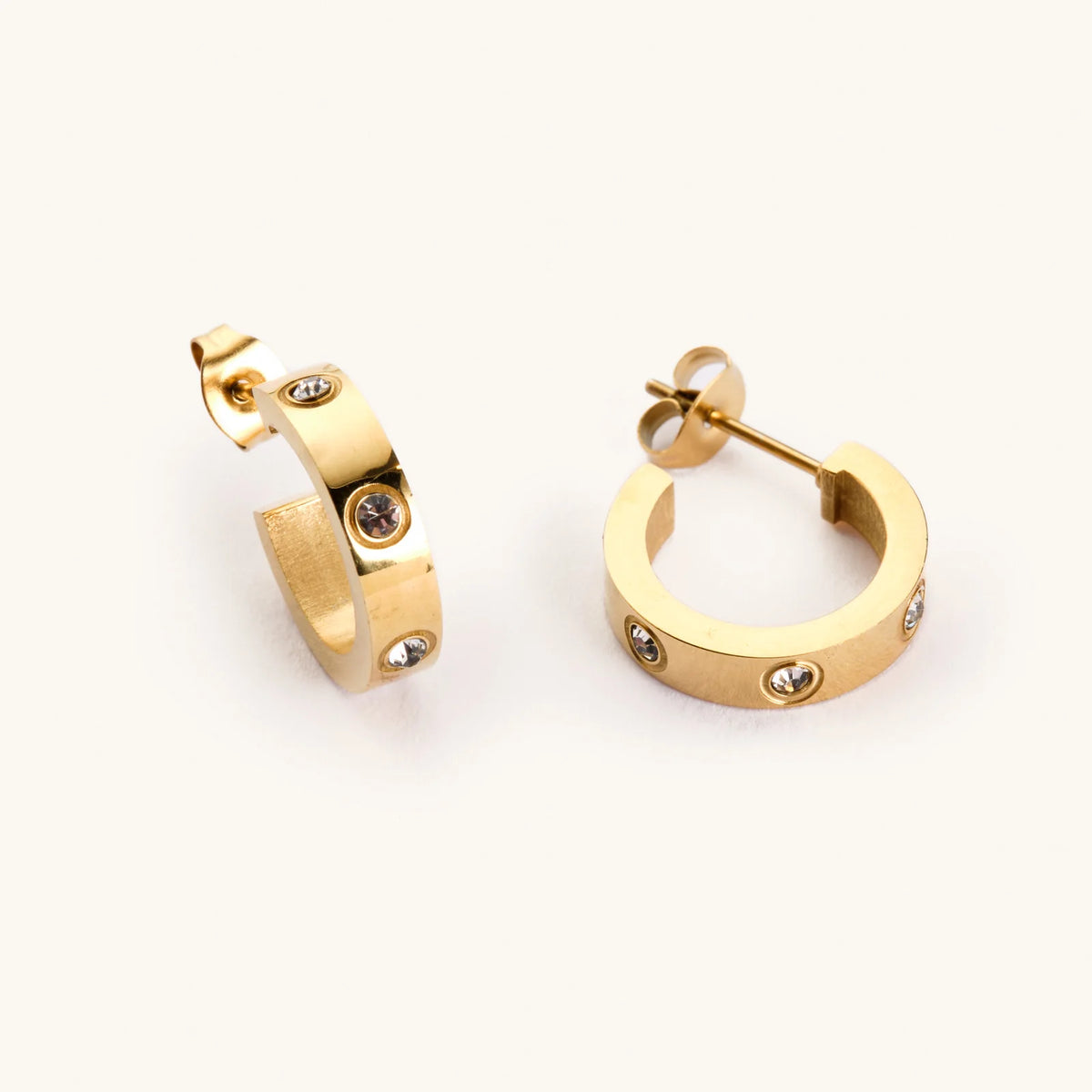 Nikki Smith Corinne Gold Hoops