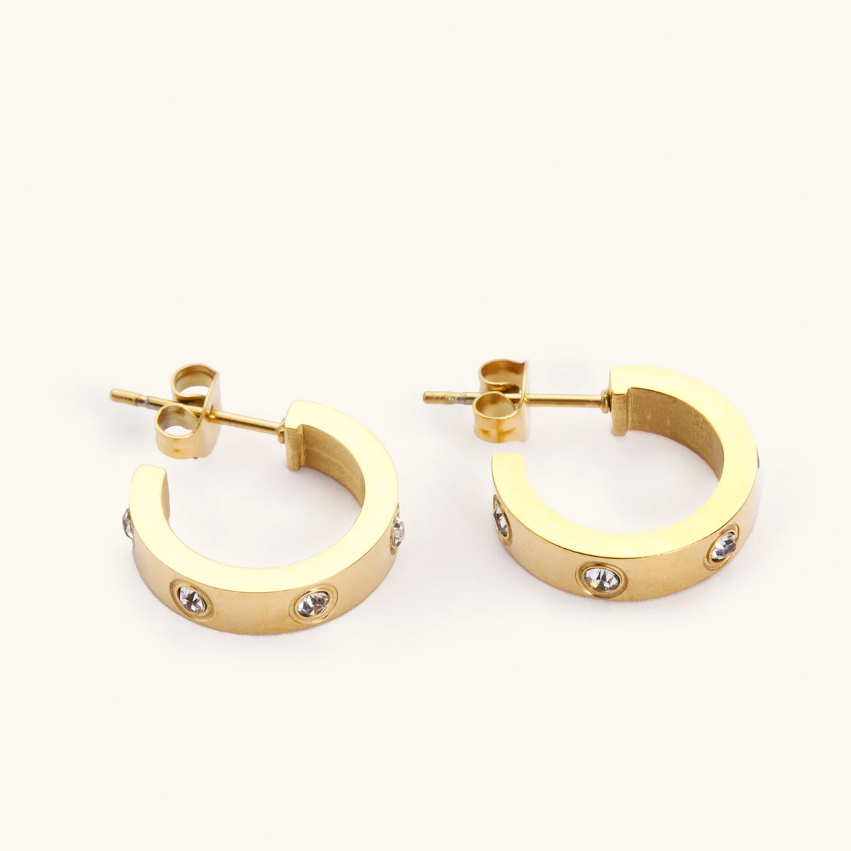 Nikki Smith Corinne Gold Hoops