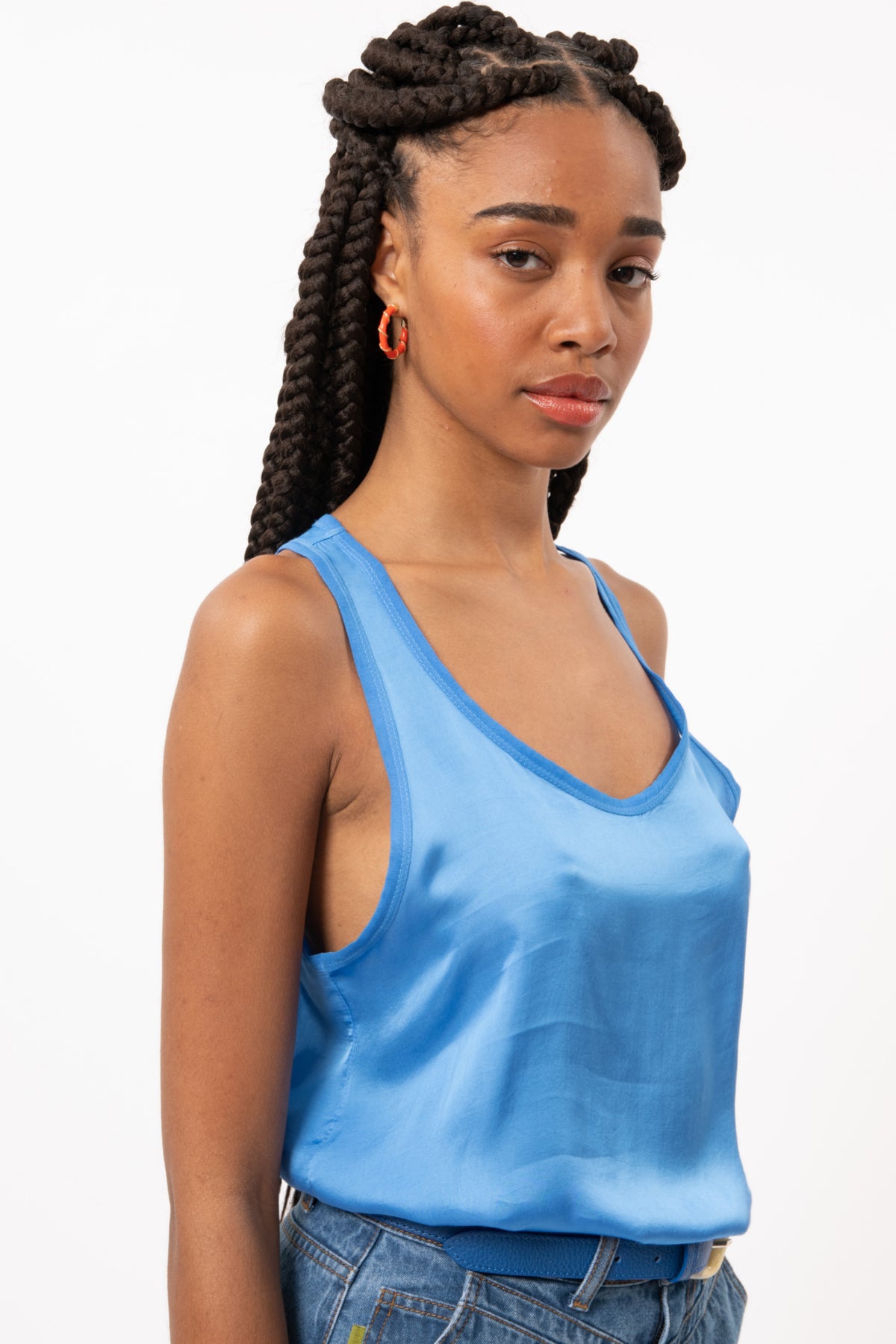 FRNCH Paris Danny Top - Electrique Bleu