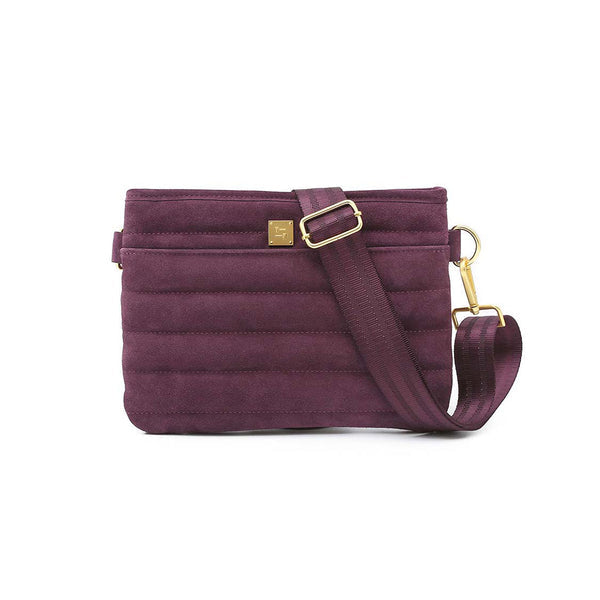 Think Royln Bum Bag 2.0 Suede- Bordeaux Suede