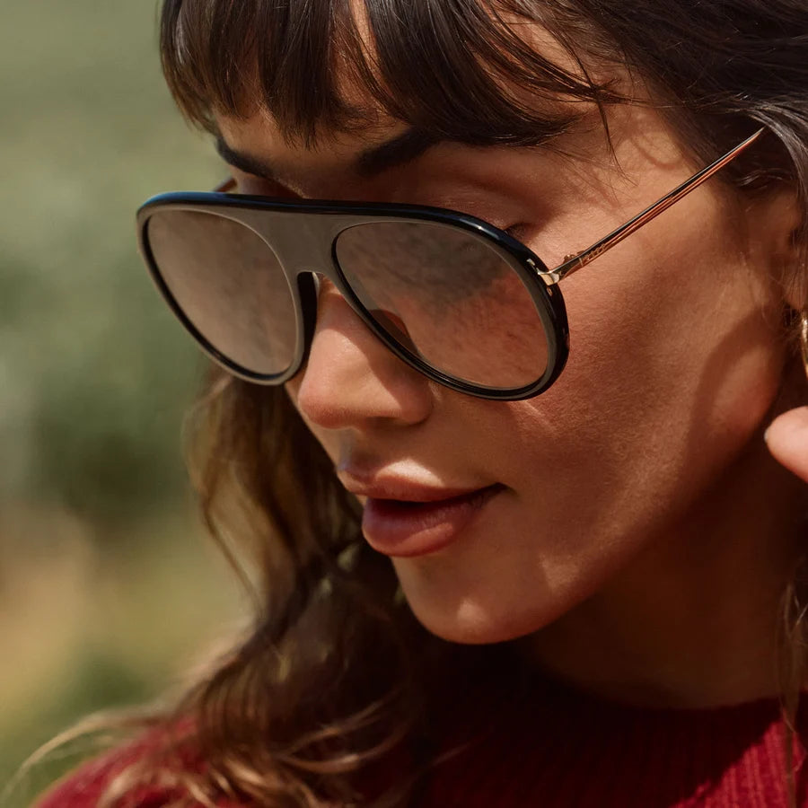DIFF Eyewear Cleo Black brown Gradient