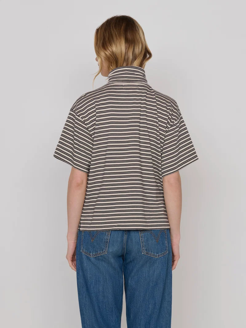 Nation Ltd. Fable Turtleneck- Vintage Yarn Dye Stripe