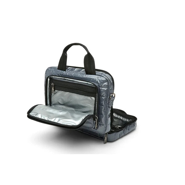 Think Royln Stowaway Toiletry Case - Carbon Patent