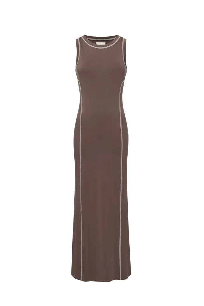 Sancia The Marion Dress- Truffle