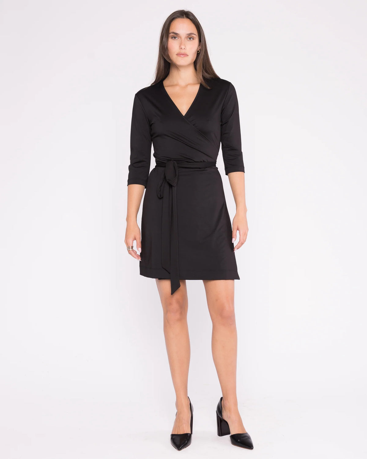 Ripley Rader Jersey Wrap Dress - Black