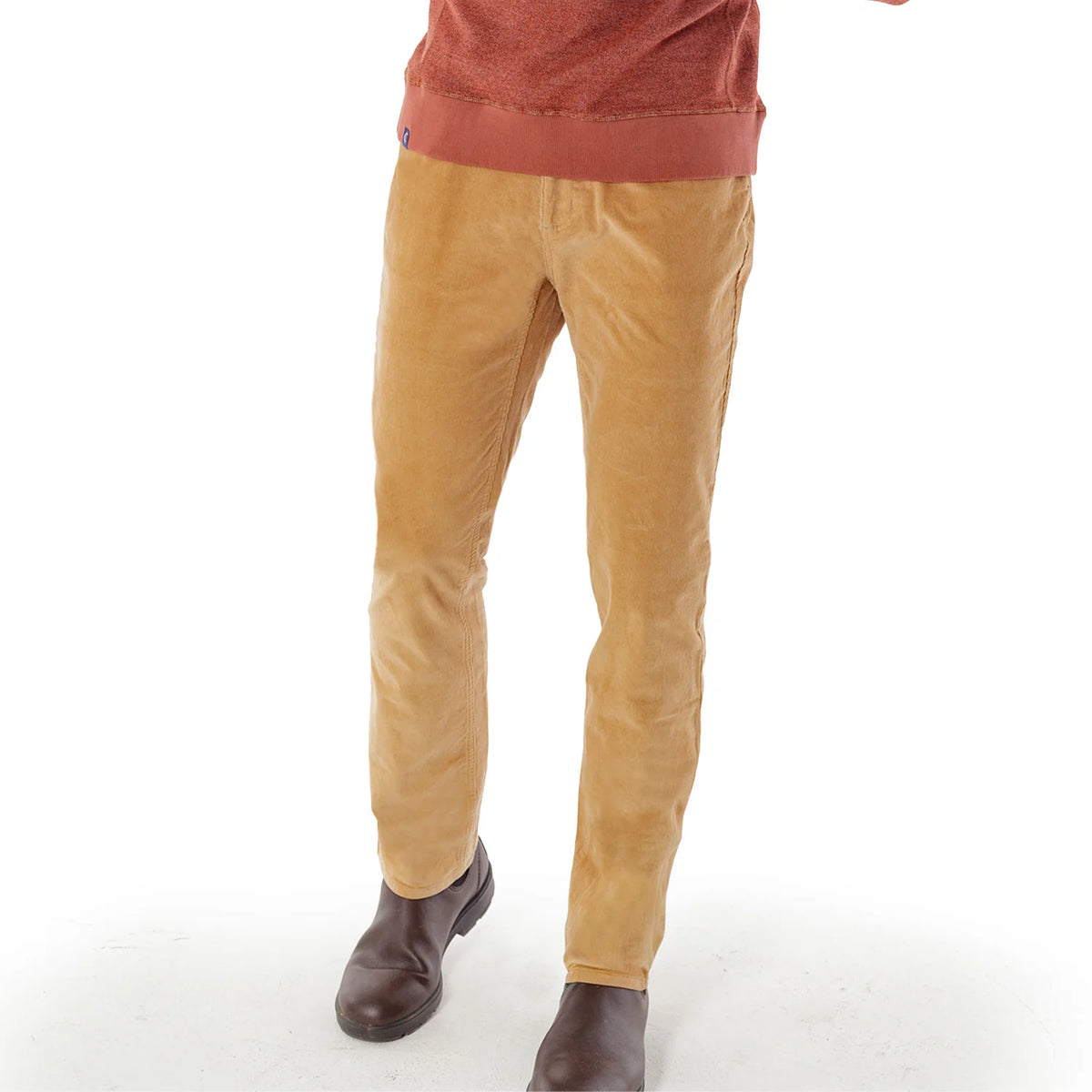 Criquet Comfort Corduroy Pant- Khaki