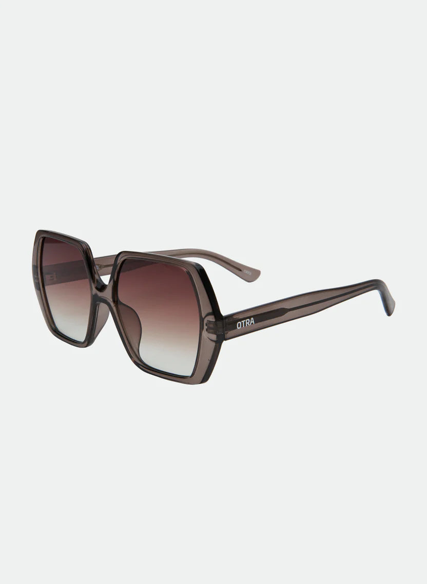 Otra Eyewear Fleur Sunglasses - Trans Maple / Brown Fade