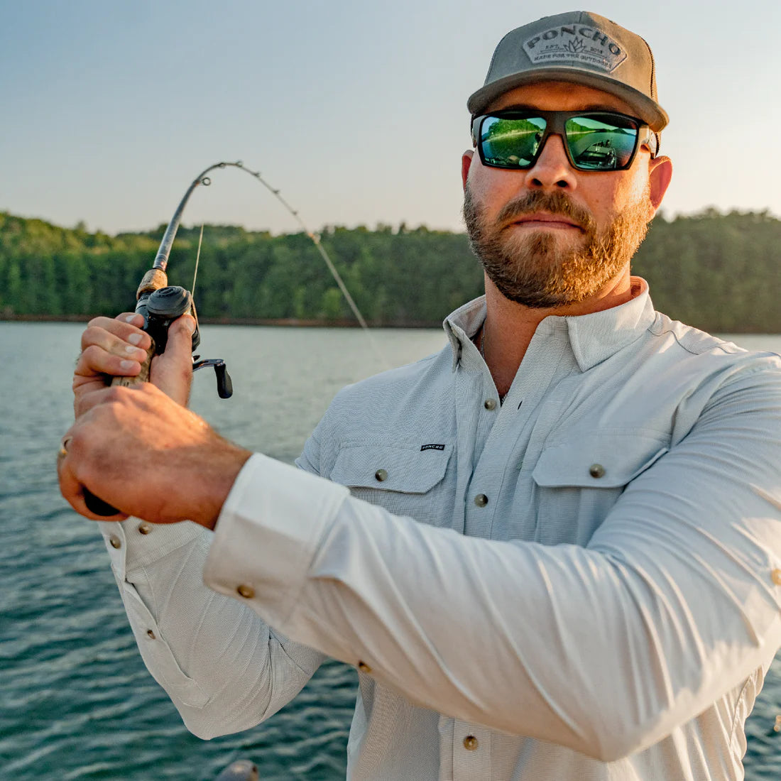 PONCHO Original Long Sleeve Shirt - The Topwater