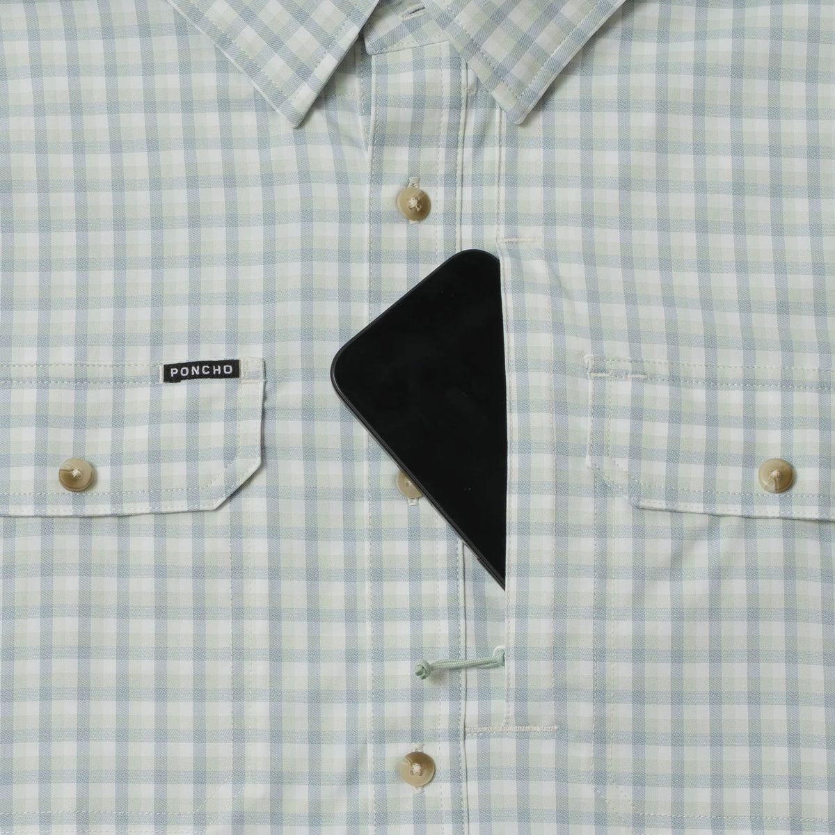 PONCHO Original Long Sleeve Shirt - The Amberjack