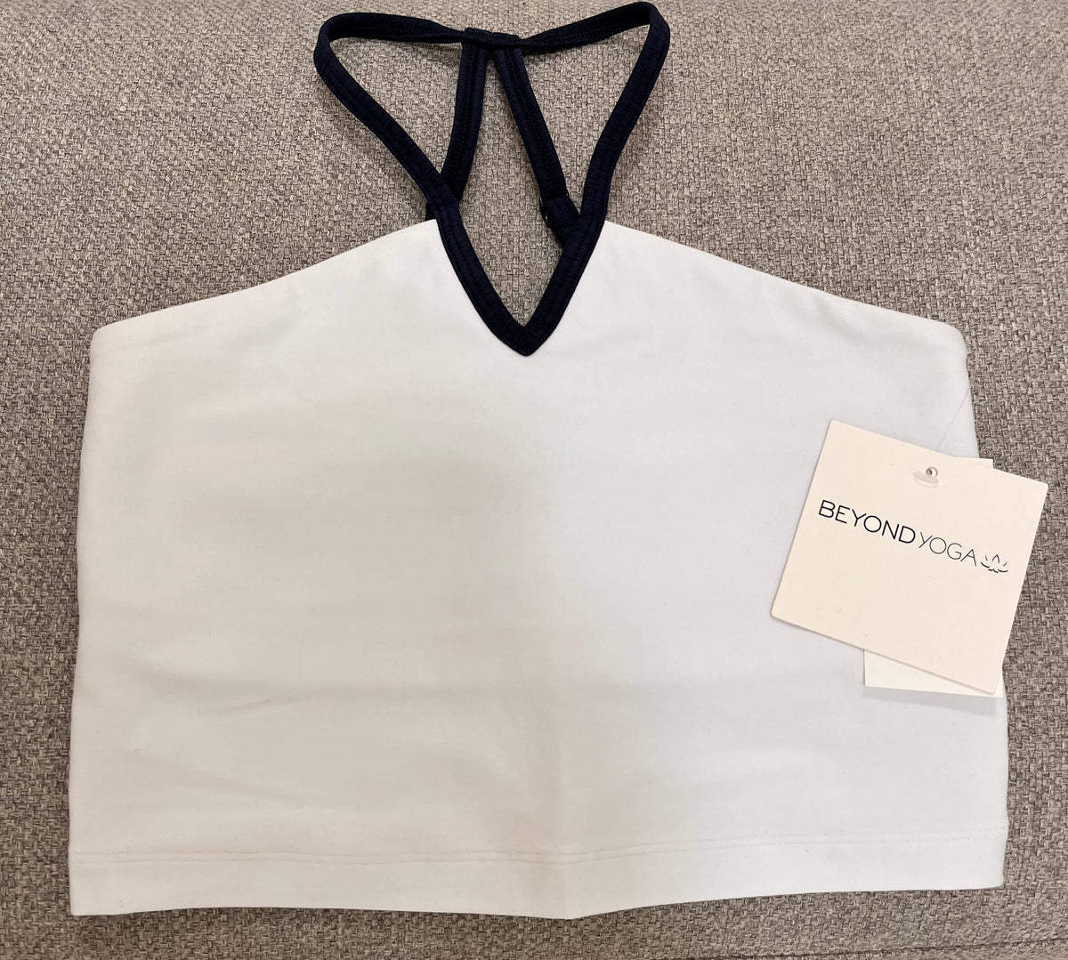 Beyond Yoga Spacedye™ Make It Strappy Tank- Cloud White