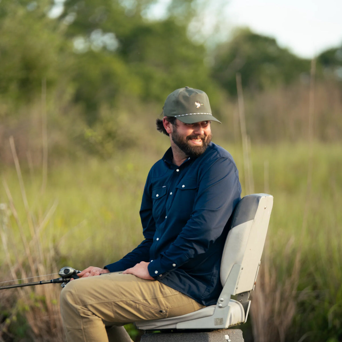 PONCHO Hat - Green Mallard Rope