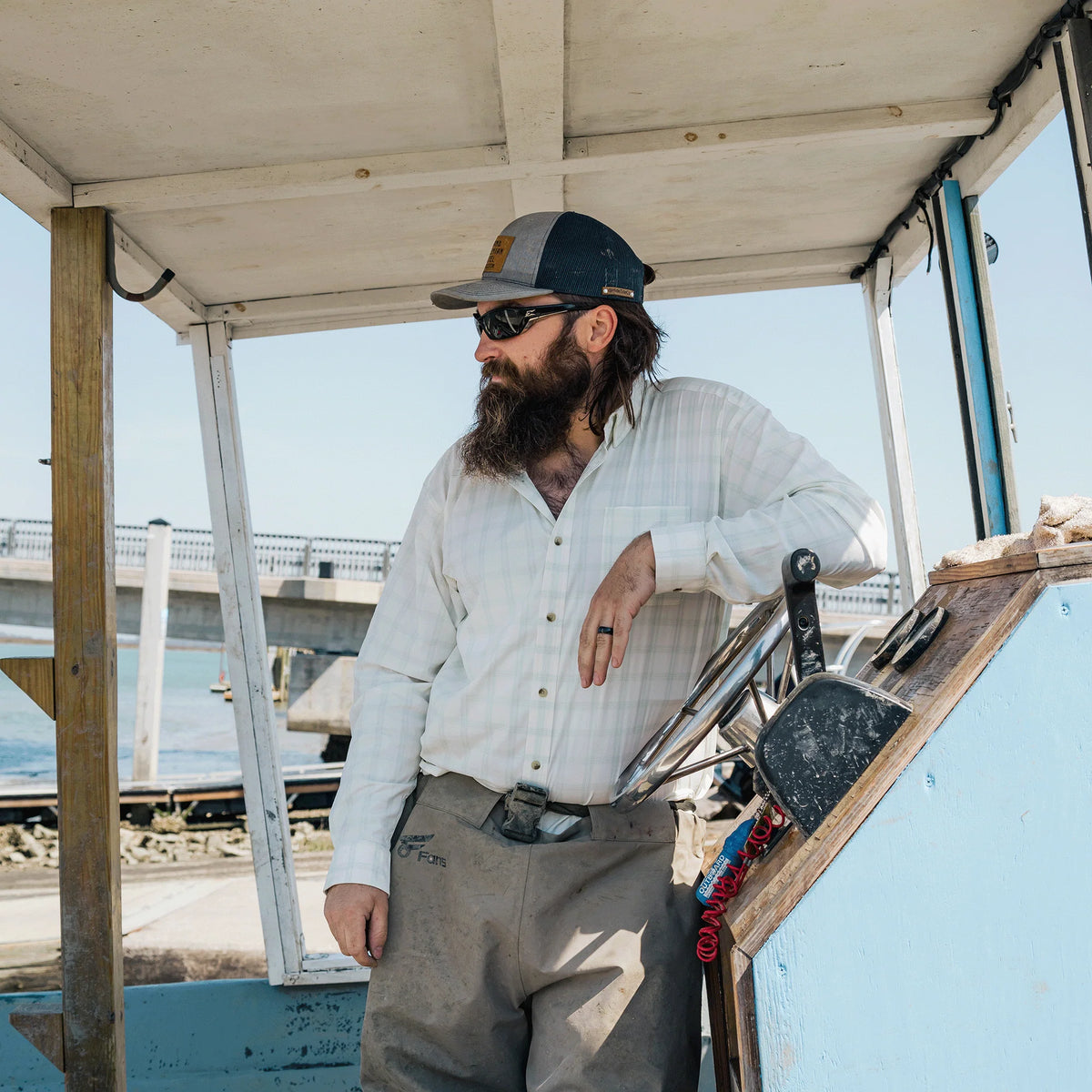 PONCHO Original Long Sleeve Shirt - The St. Simons