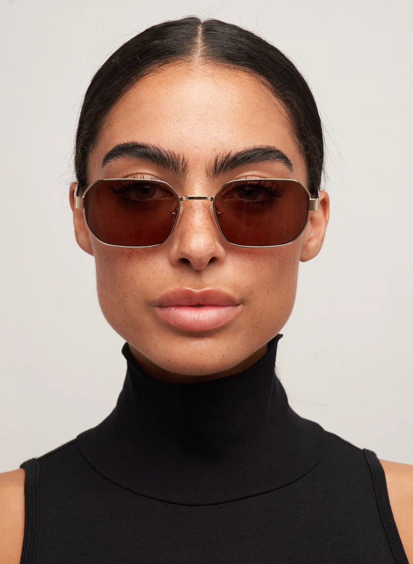 Otra Eyewear Hannah- Gold/ Brown