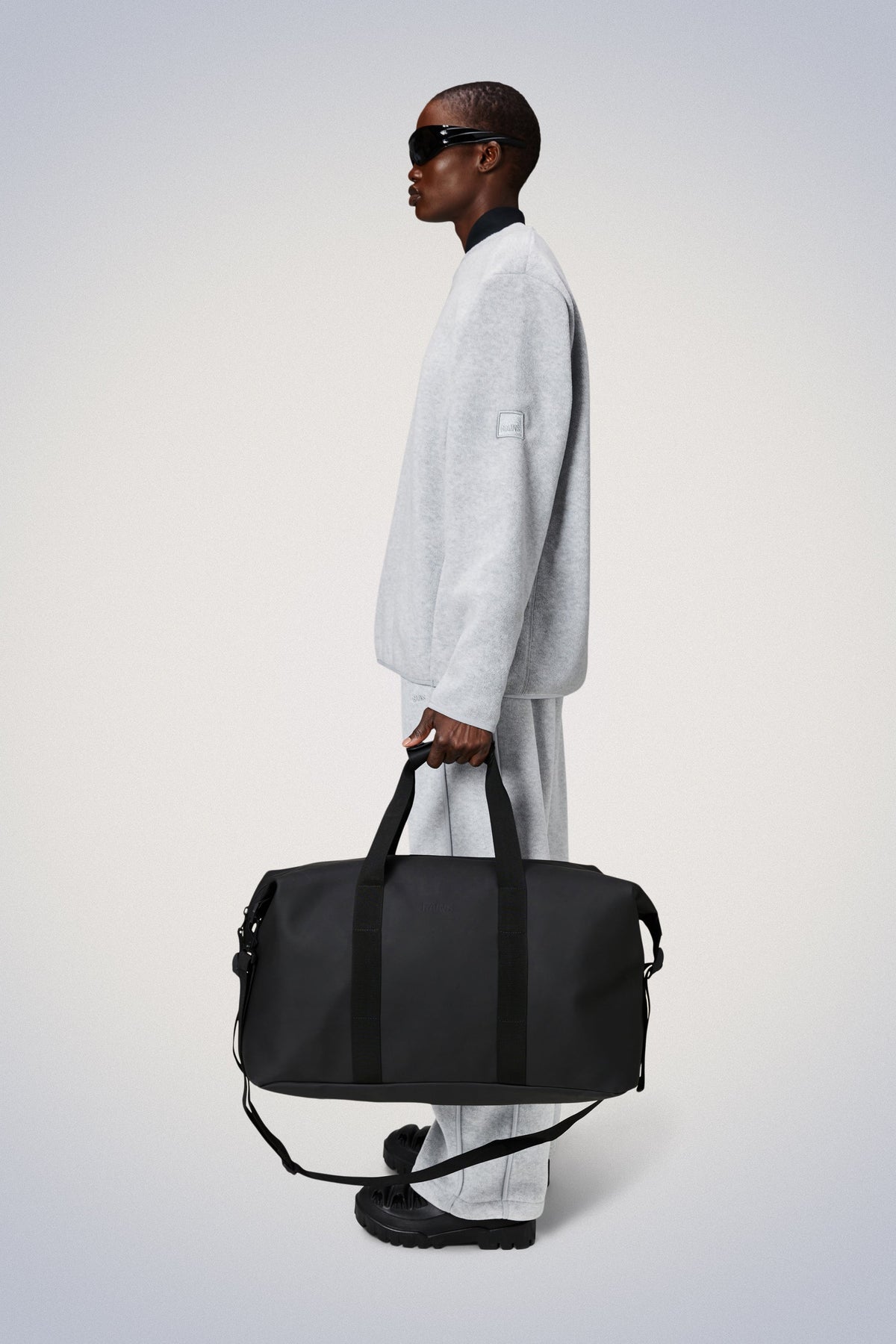 Rains Hilo Weekend Bag - Black