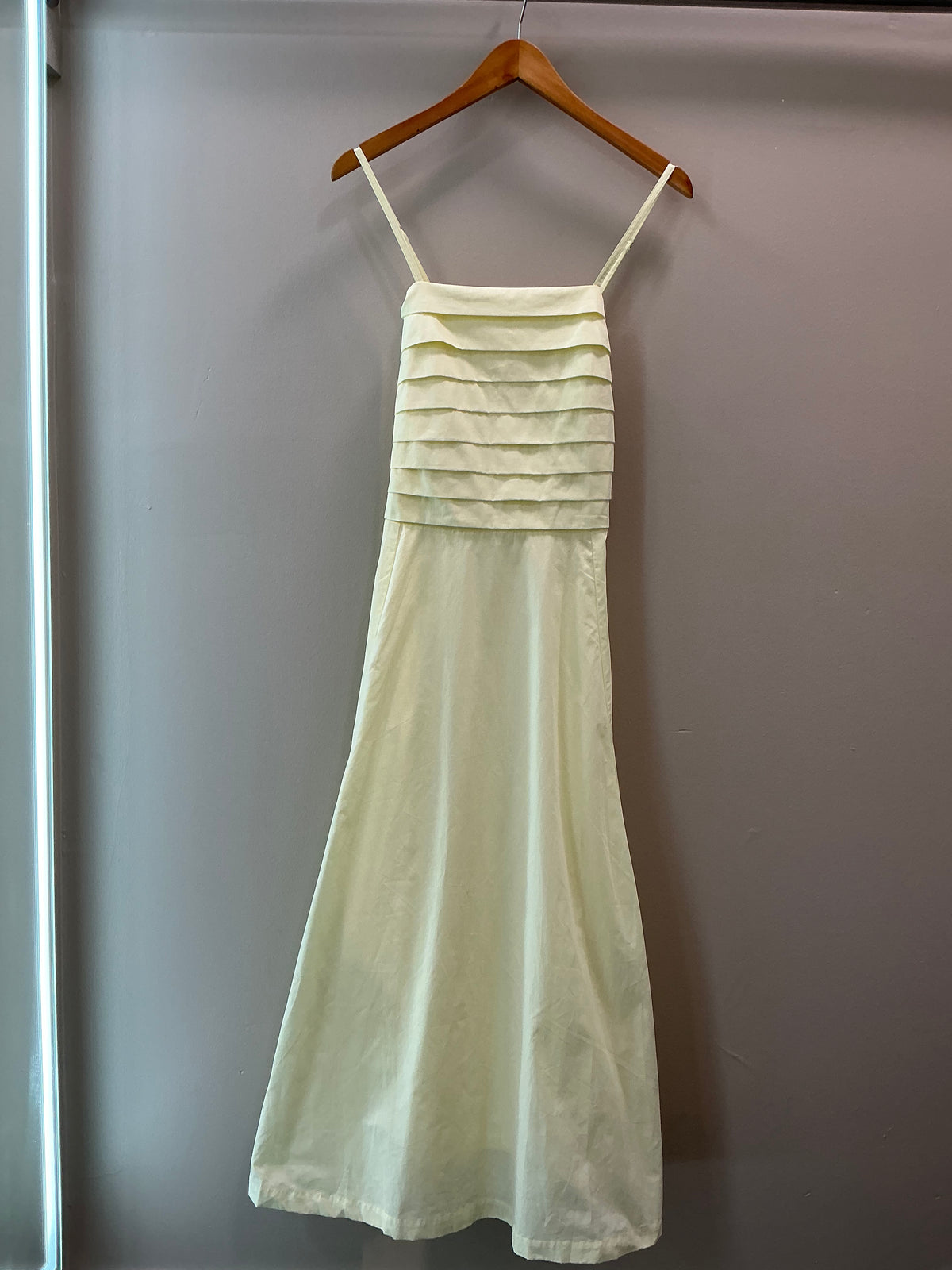 Lusana Dustin Dress- Lemon