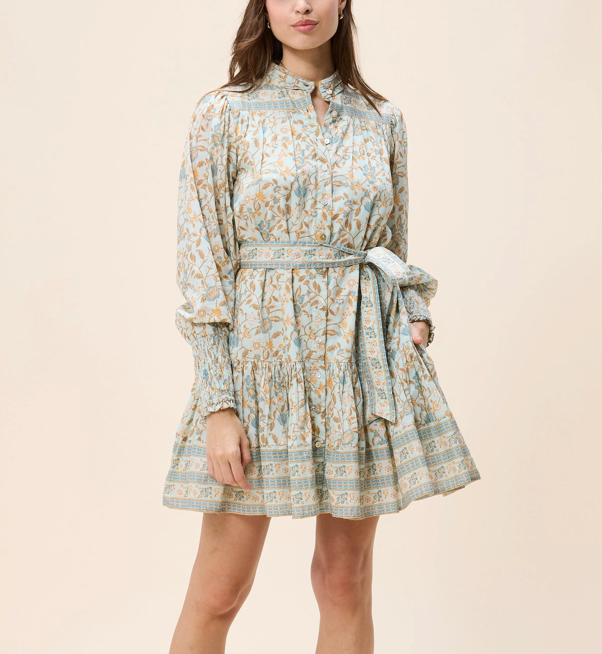 Cleobella Karli Mini Dress - Kaia Print