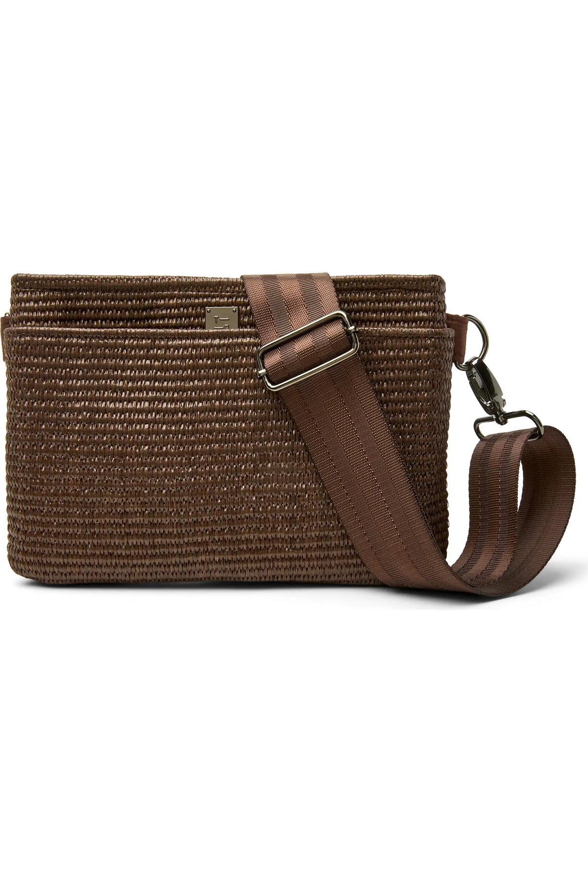 Think Royln Bum Bag 2.0 - Espresso Raffia